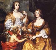 Anthony Van Dyck Lady Elizabeth Thimbelby and Dorothy,Viscountess Andover Germany oil painting artist